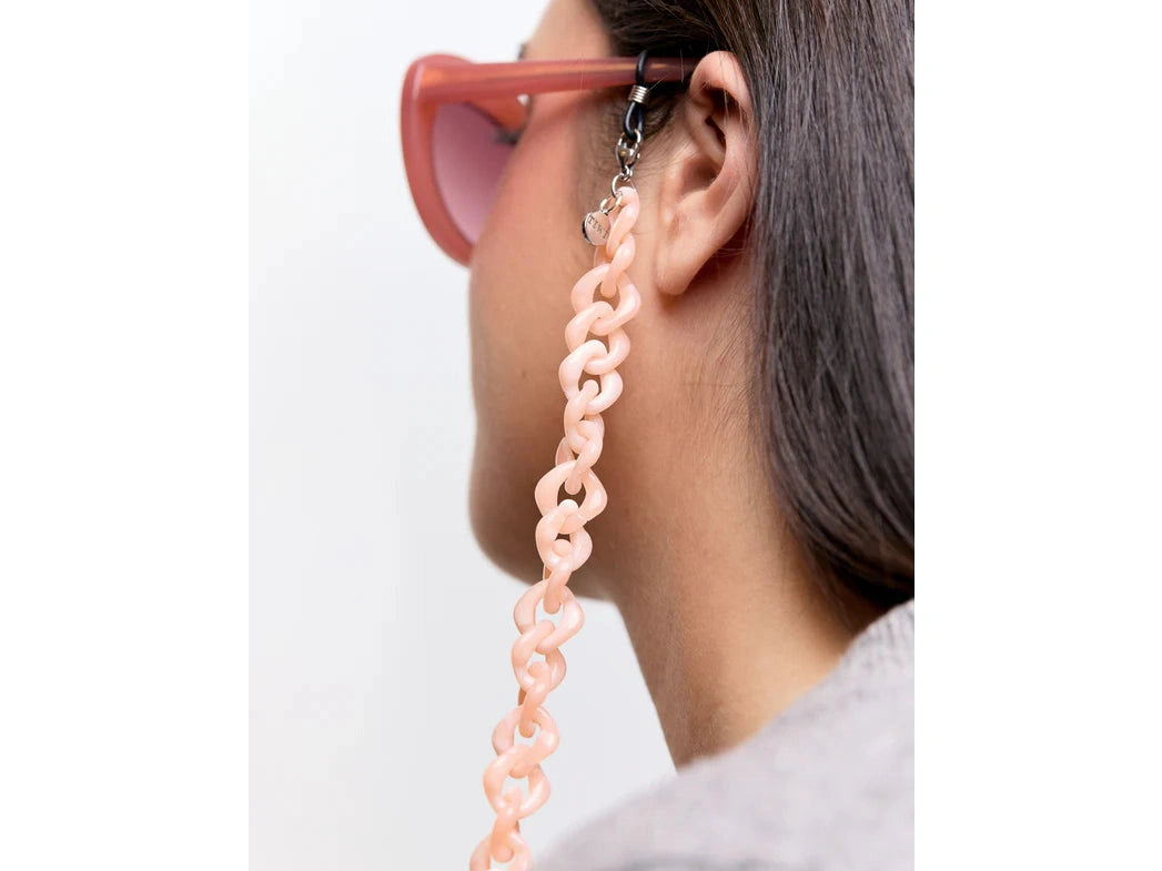 Light Pink Acetate Chain (M)