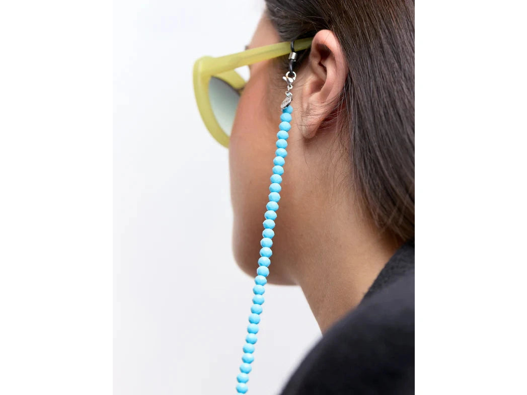 Pastel Blue Chrystal Chain